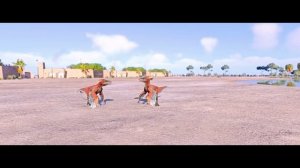 Pyroraptor All Perfect Animations & Interactions 🦖 Jurassic World Evolution 2 - JWE - Dominion DLC