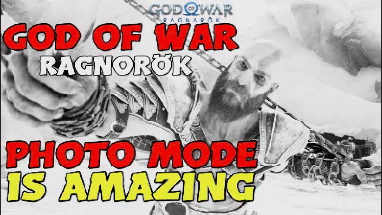GOD OF WAR RAGNORÖK PHOTO MODE смотреть онлайн