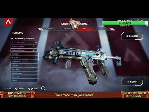 New Epic skin, R-99 (Waves of Change), S9 The Legacy Antigen. [Apex Legends - Highlight - July 21] смотреть онлайн