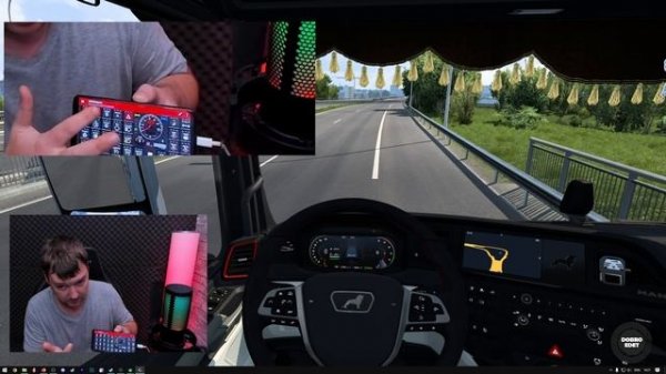 ✅ ГАЙД SIM Dashboard ВЫВОДИМ GPS И КНОПКИ НА ТЕЛЕФОН ДЛЯ ETS2 И ATS