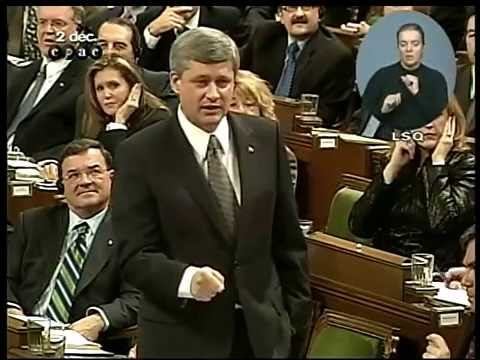 Harper dares Liberal-NDP-Bloc to face voters смотреть онлайн