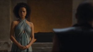 Миссандея и Серый Червь 4х08