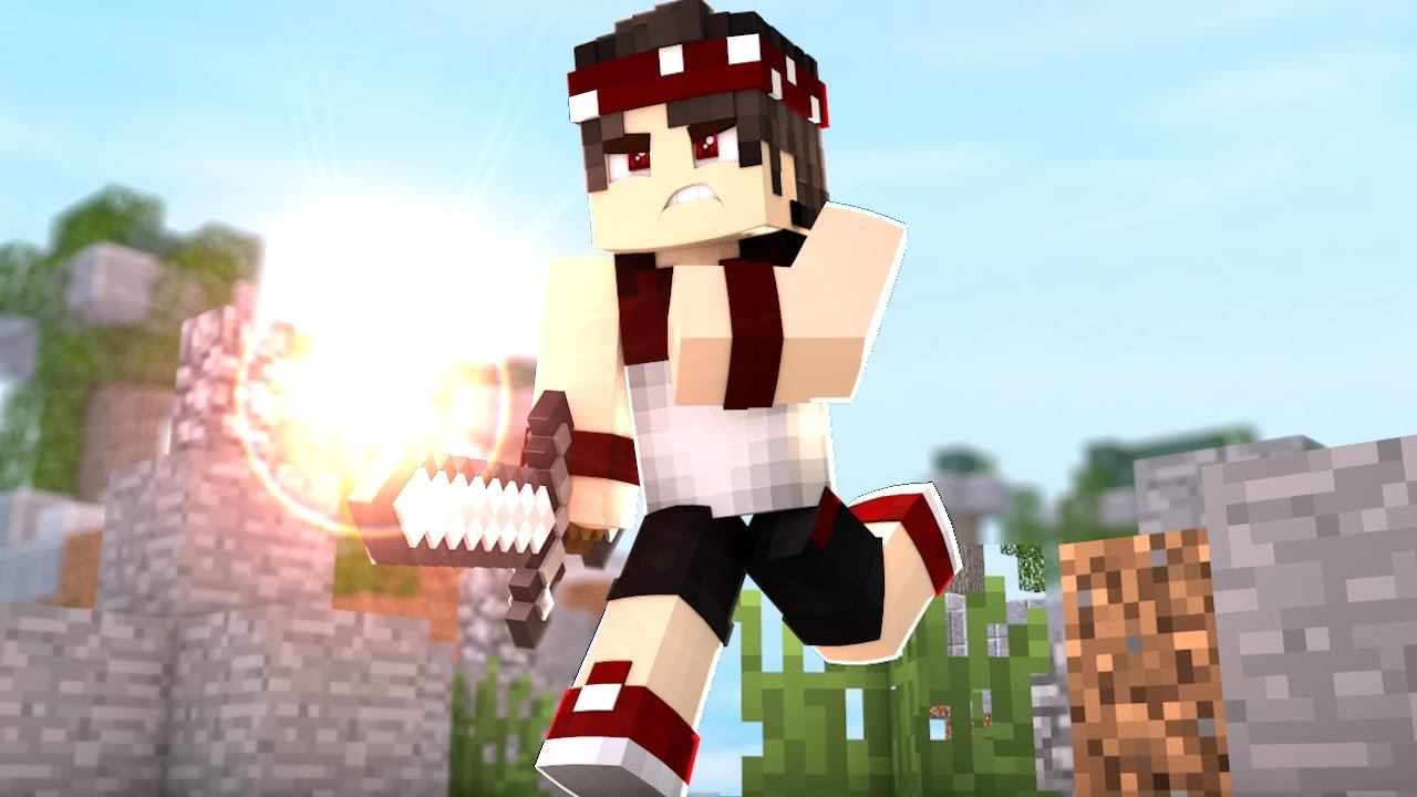 Minecraft PE - SkyWars (MCPE) смотреть онлайн