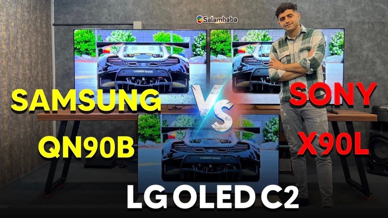 Sony X90L Vs Samsung QN90B vs LG OLED C2 evo 4K comparison | Neo QLED vs OLED vs LCD/LED ! смотреть онлайн