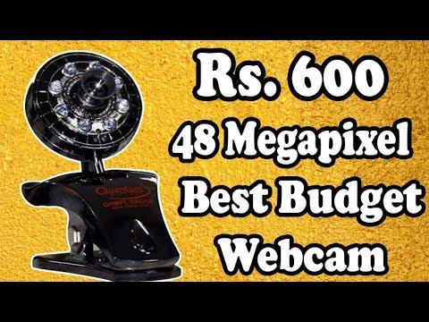 Quantum Qhm500Lm 8 light 46 Mega pixel webcam: Unboxing, Setup and review смотреть онлайн