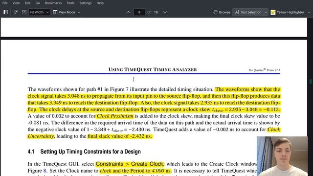 Timing Analysis in Quartus: Learning FPGA Together! TimeQuest Timing Analyzer смотреть онлайн