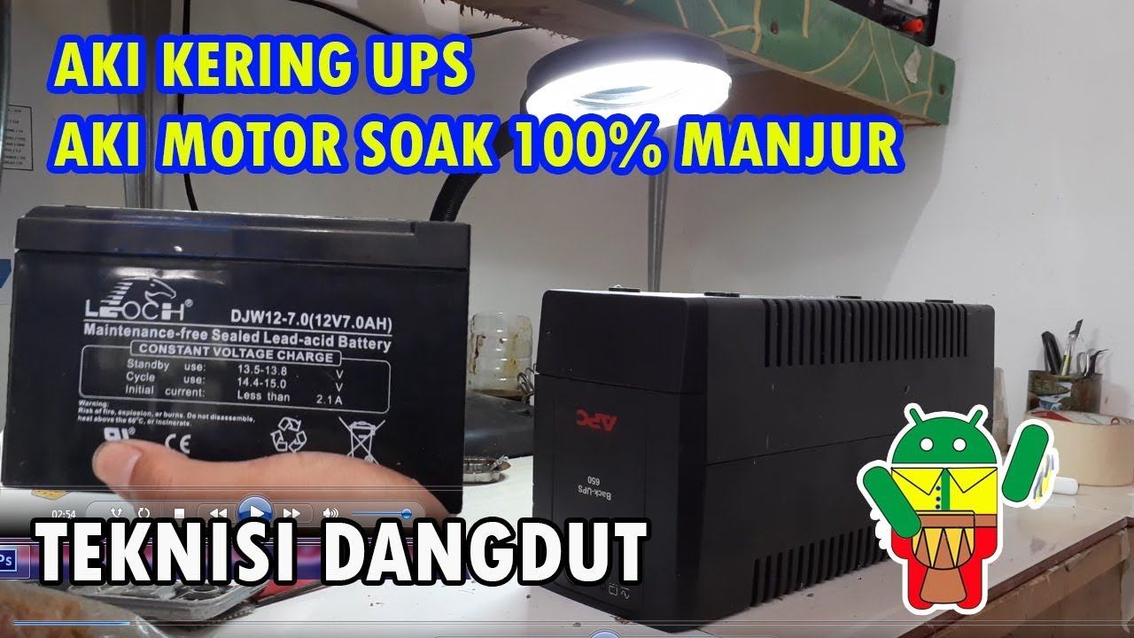 MEMPERBAIKI AKI KERING UPS / MOTOR 100% TESTED BY SAYA смотреть онлайн