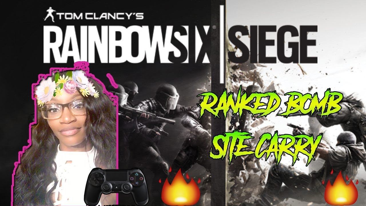 15 KILL CARRY 😱 GIRL GAMER PLAYS RAINBOW SIX SIEGE: RANKED 💉 смотреть онлайн