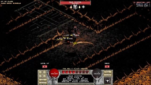 The Hell II Executioner (Nightkin) Ironman Horror 13-16 lvl смотреть онлайн