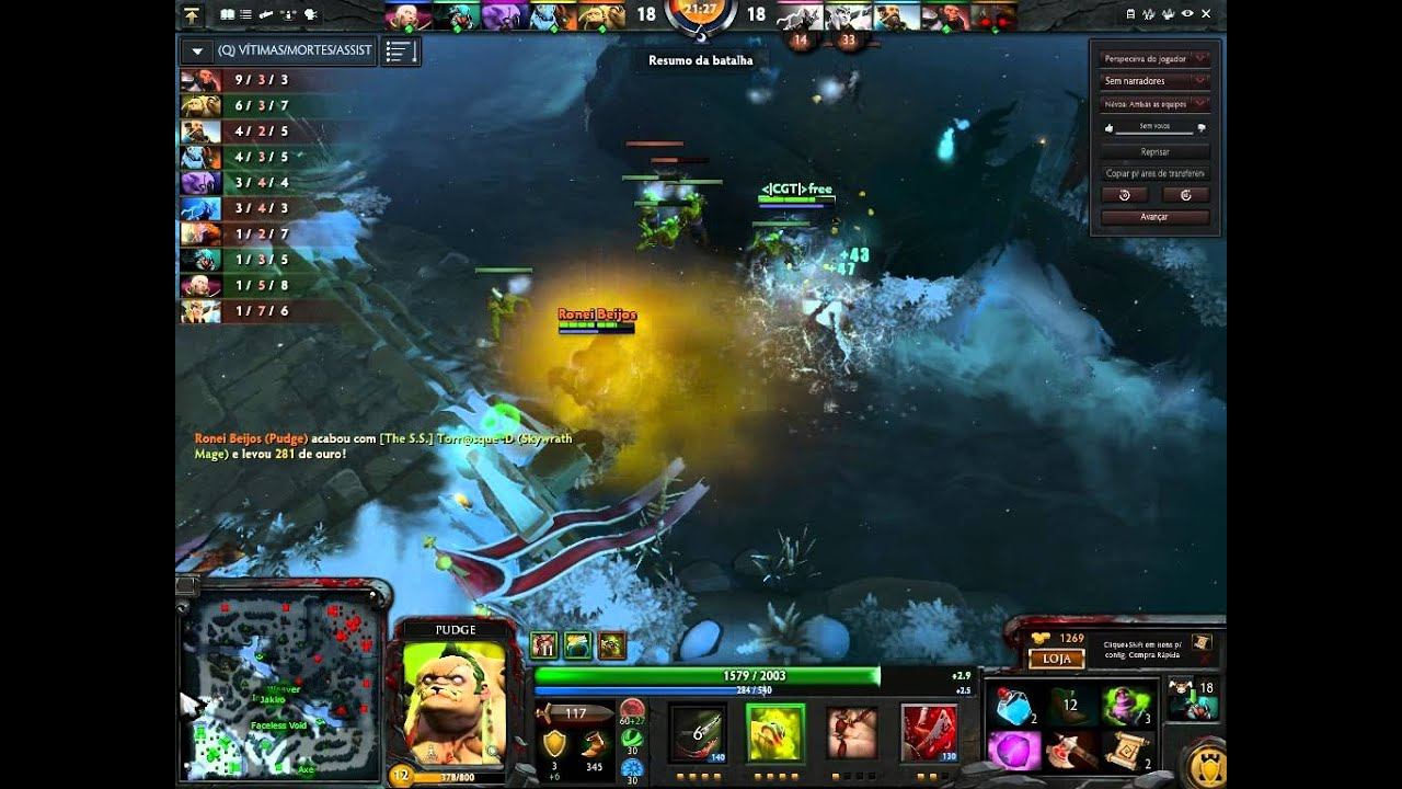 Pudge PRO Hooks 2014 Mid Lane - DOTA 2 смотреть онлайн