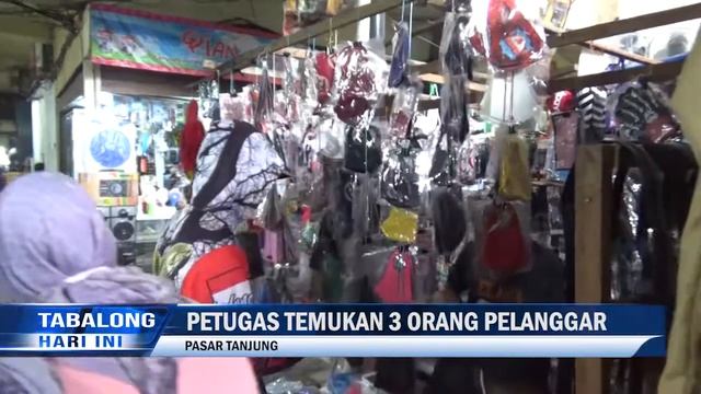 Sidak Pasar Tanjung, 3 Orang Kedapatan Tidak Mengenakan Masker смотреть онлайн