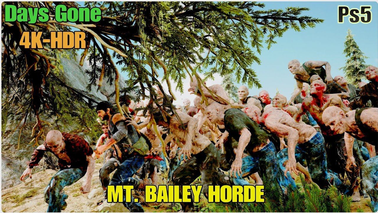 Days Gone: Completing MT. Bailey HORDE Mission смотреть онлайн