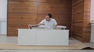 Лёгкая и быстрая установка экрана под ванную Elegant от ALAVANN.