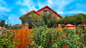 Красивый домик в одной из любимых станиц рядом с Краснодаром | много зелени, уютная терраса