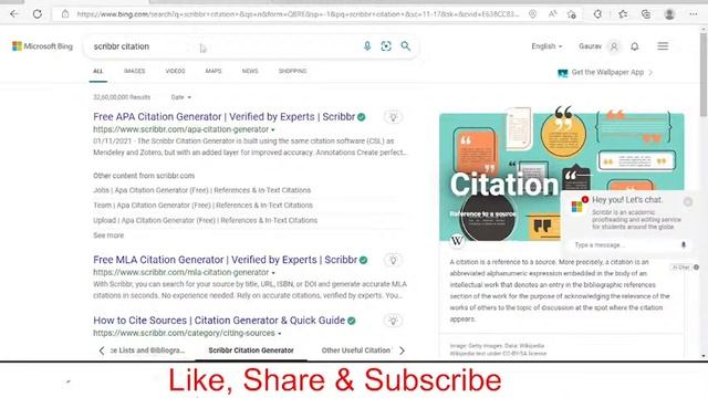 Scribbr - The Free Online Citation Generator Tool | Ph.D. | Gaurav Soin смотреть онлайн