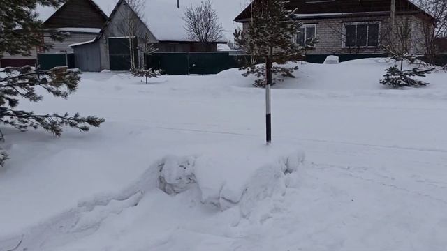 мотоблок Нева + снегоуборщик. 27.01.21. смотреть онлайн