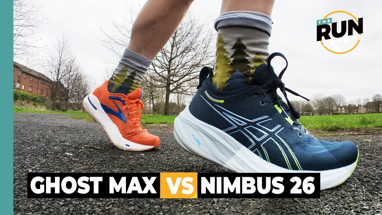 Brooks Ghost Max vs ASICS Gel Nimbus 26: Which shoe wins the big-stack battle? смотреть онлайн