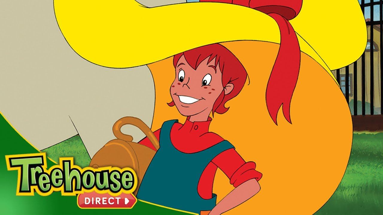 Pippi Longstocking - Pippi Goes To School - Or Does She? | FULL EPISODE смотреть онлайн