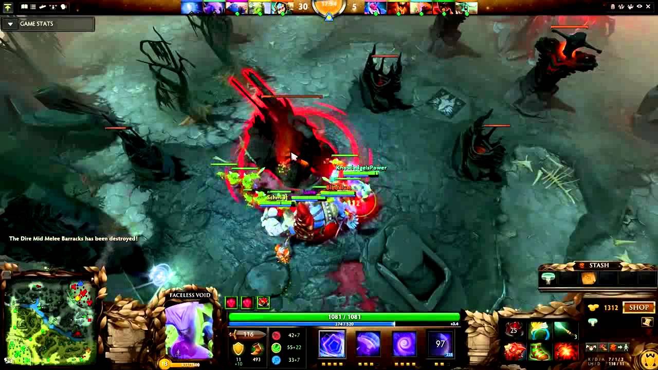 Miracle 18 Min GG Faceless Void 8K Ranked Dota 2 - video pro gameplay in dota 2 смотреть онлайн