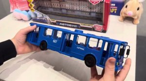 Автобус ТехноПарк. Детский игрушечный транспорт.