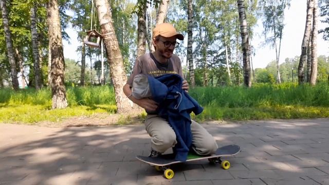 Новый фристайл-комплит🍦. Ставлю накладки, вырезаю круг. Обкатка комплита 🛹. Влог смотреть онлайн