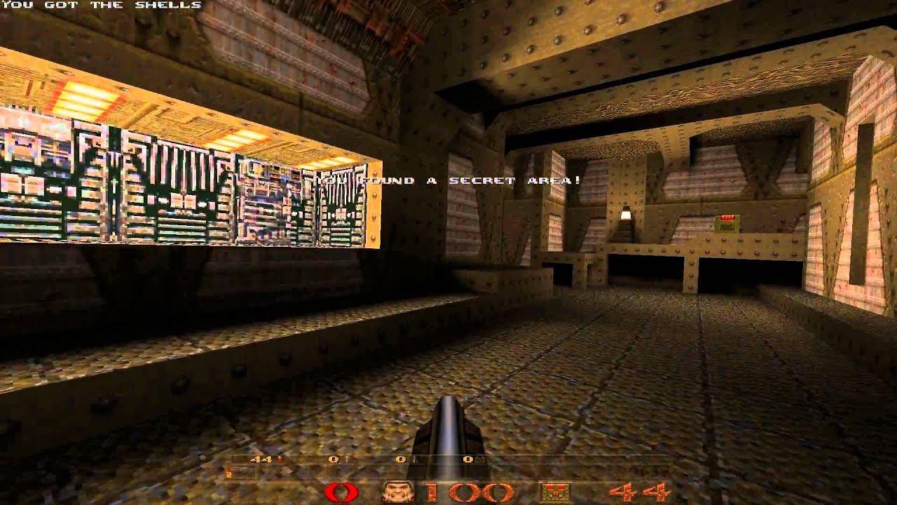 Quake 1 Walkthrough - E1M1 - The Slipgate Complex - Nightmare Difficulty [HD] смотреть онлайн