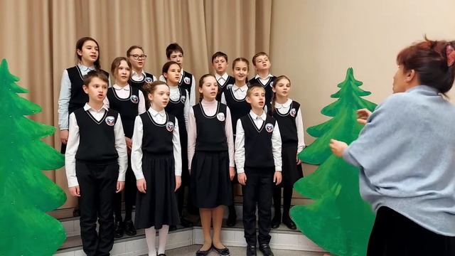 Ансамбль «Консонанс» «Рождественская колыбельная» (руководитель Бояринцева И.В.) смотреть онлайн