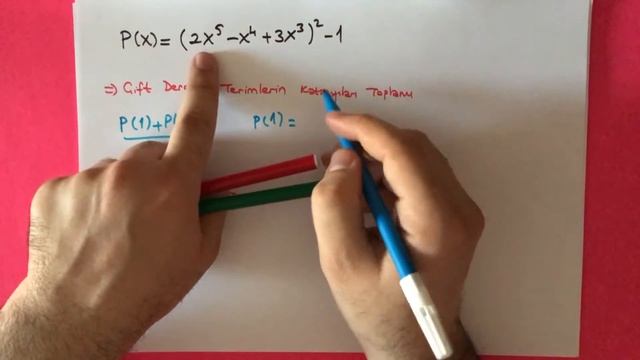 Polinom-5 (Çok Değişkenli Polinomlar,Çift ve Tek Dereceli Katsayıların Toplamı,Polinom Eşitliği) смотреть онлайн