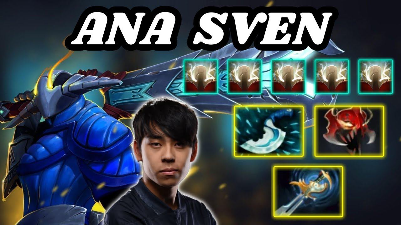 🔥 ANA Sven 7.34c Highlights 🔥 EZ Game For ANA - Dota 2 смотреть онлайн