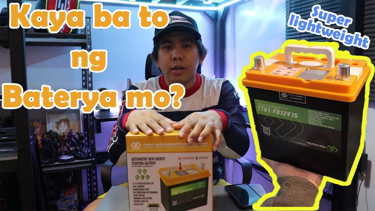 New Smart Battery for your Vehicle | Ready Go Battery (LifePo4) смотреть онлайн