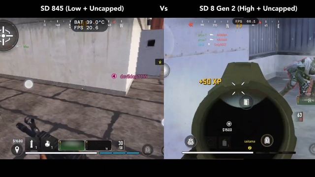 WARZONE MOBILE FPS TEST 🔥 SD 845 Vs SD 8 Gen 2 смотреть онлайн