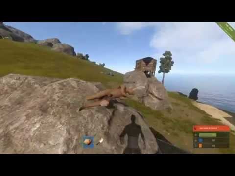 Бросок камня в RUST смотреть онлайн