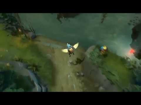 Dota 2 Unusual Courier Effect Trail of the Amanita смотреть онлайн