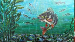 Волга Чебоксарское водохранилище. ловля горбатых окуней.