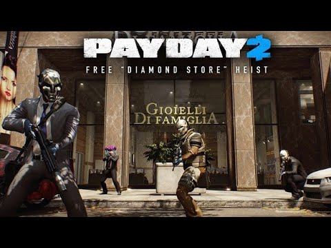 Pay Day 2 Магазин бриллиантов (стелс) смотреть онлайн