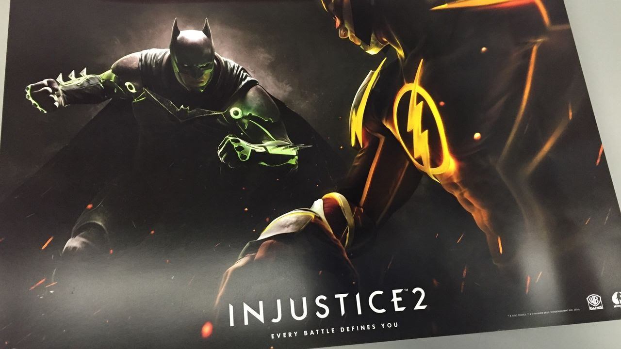 INJUSTICE 2 - Promotional Poster Leaked! Confirmed for E3 2016?! смотреть онлайн