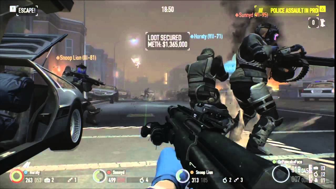 Payday 2 | Shotgun-zerker Gameplay Footage | Old Skill Trees смотреть онлайн