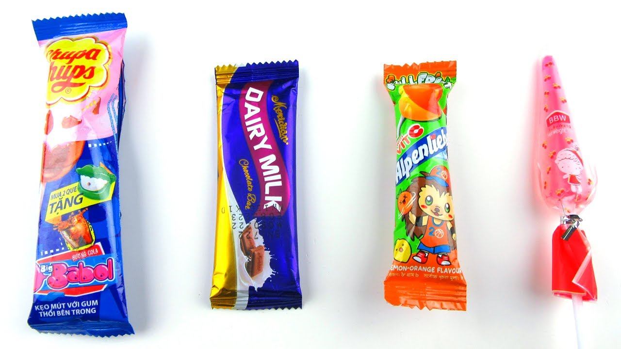 Lollipops and Candies Opening ASMR - Yummy Chupa Chups Lollipop Candy | Satisfying Video #36 смотреть онлайн