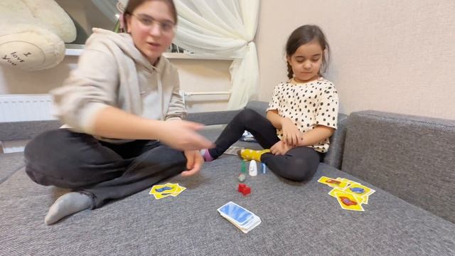 ИГРАЕМ В БАРАБАШКУ Моника питомцы и команда ❤️ Настольная игра барабашка☝️ смотреть онлайн