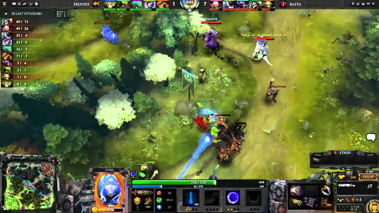joinDOTA League S1 - Rasta Gaming vs. Froody Game 1 - UK S.3 смотреть онлайн