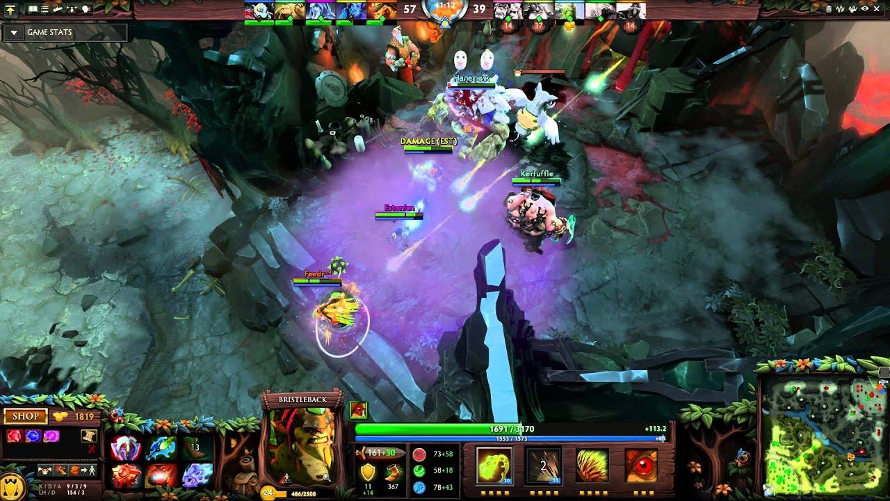 Heart of Tarrasque + Solar Crest + Bristleback = tons of lels смотреть онлайн