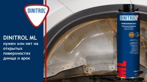 Dinitrol ML на днище и арках. Нужен или нет?