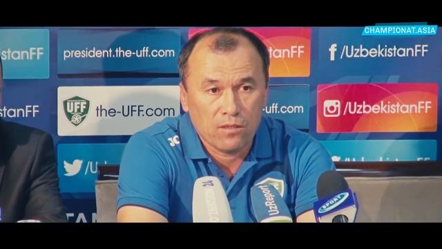 O'zbekiston MTJ bosh murabbiyi Ro'ziqul Berdiyev ishtirokidagi matbuot anjumani смотреть онлайн