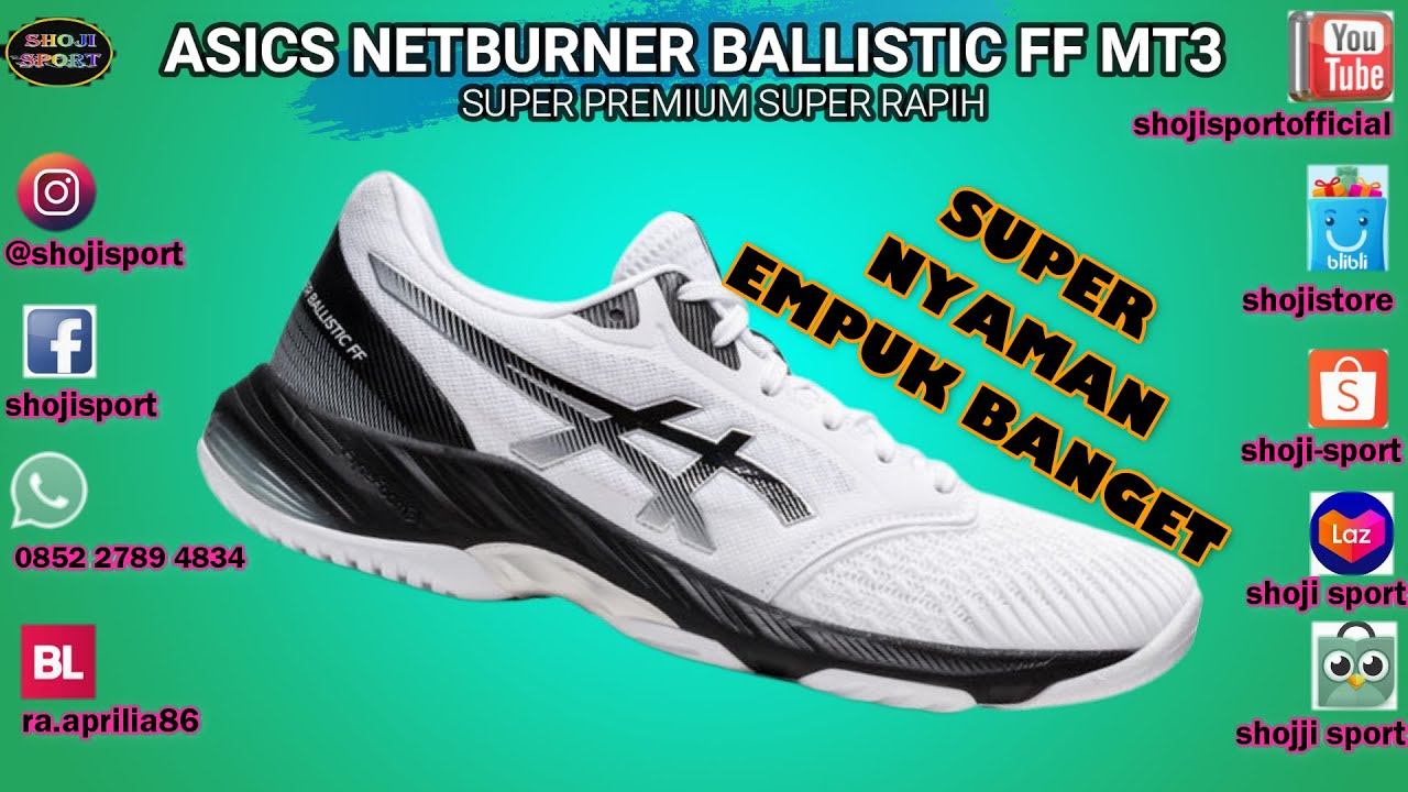 Full Review || Asics Netburner Ballistic FF MT 3 White смотреть онлайн