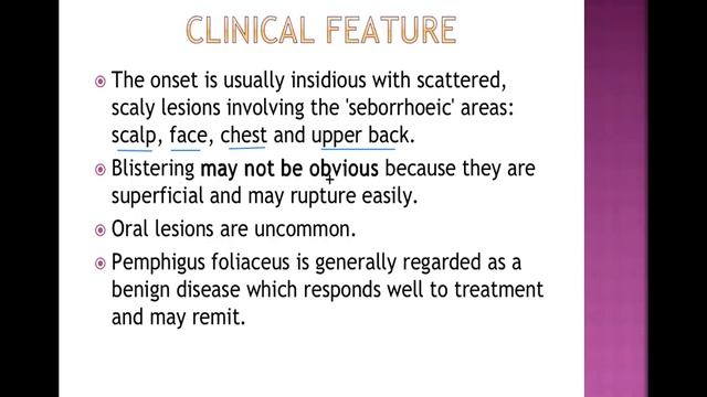 Vesiculobullous disorders of skin смотреть онлайн