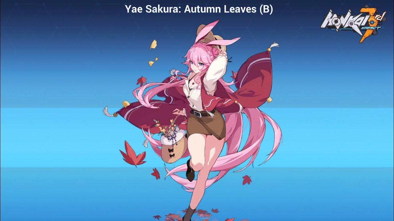 Honkai Impact 3rd - Yae Sakura Stigma | Autumn Leave (B) смотреть онлайн