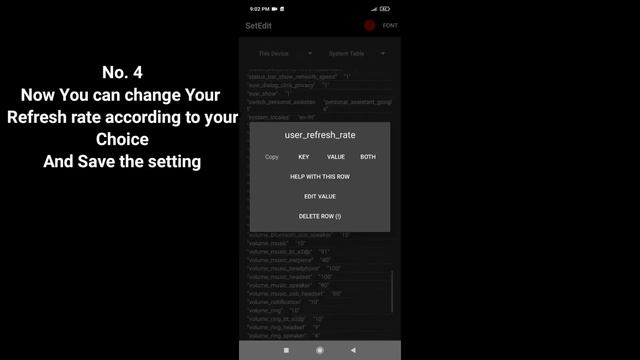 How to fix user refresh rate not showing problem in set edit Application смотреть онлайн