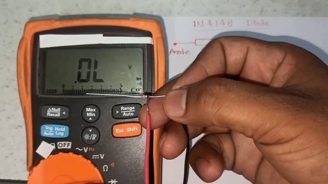 IN4148 Diode, How to test 1N4148 Diode using Multimeter. смотреть онлайн