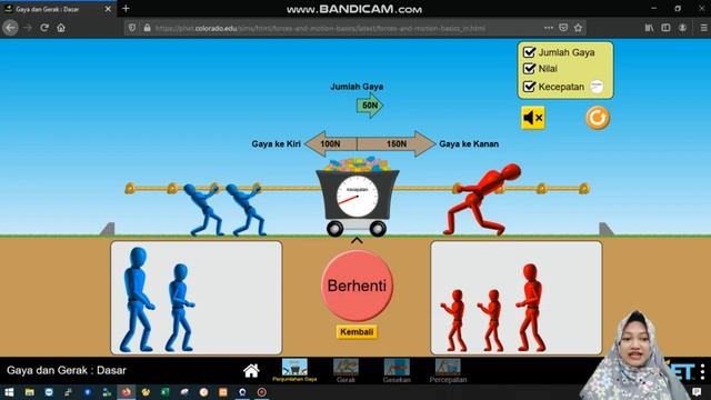 PRAKTIKUM PHET GAYA DAN GERAK смотреть онлайн