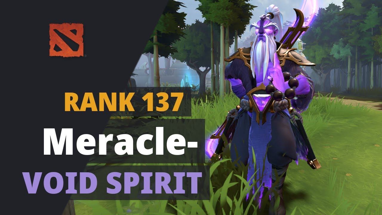 Meracle- (Rank 137) plays Void Spirit Dota 2 Full Game смотреть онлайн